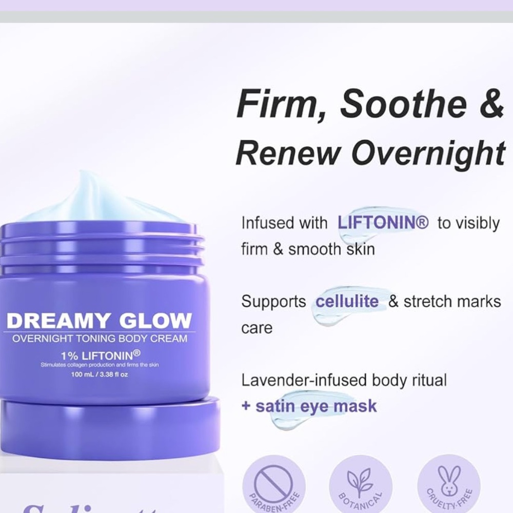 Dreamy Glow Overnight Toning Body Cream - Picture 3 of 7
